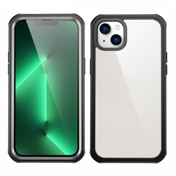 Противоударный двусторонний чехол Red Pepper для iPhone 14 Plus - серебристый