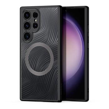 Чохол DUX DUCIS Aimo Series MagSafe Frosted Feel Samsung Galaxy S24 Ultra 5G - чорний