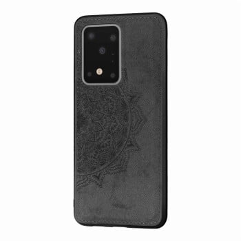 Чохол Mandala Embossed Cloth Samsung Galaxy S20 Ultra-чорний