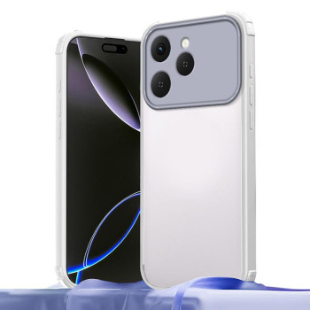 Чехол Four Corners Shield Shockproof TPU Hybrid PC на Tecno Spark 40 4G — серый