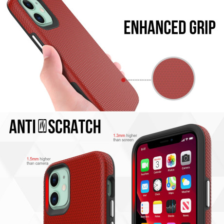 Противоударный чехол X-Fitted  Bis-one для  iPhone 12 / iPhone 12 Pro-красный
