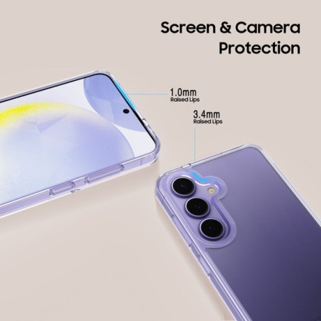 Чохол Tech-Protect FlexAir Hybrid для Samsung Galaxy S25+ - Clear