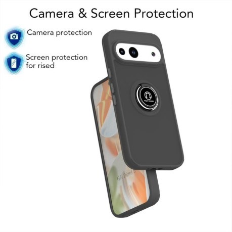 Протиударний чохол Q Shadow 1 Series для Google Pixel 9 / 9 Pro - Black+Red
