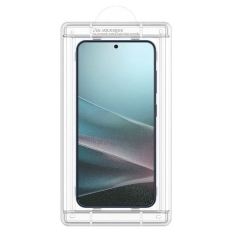 Оригинальна захисна плівка Spigen ELITE SHIELD EZ FIT Hybrid Glass для Samsung Galaxy S25+ - Transparent