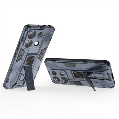 Противоударный чехол Supersonic для Redmi Note 13 4G - синий