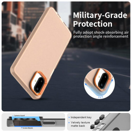 Протиударний чохол Candy Series для Samsung Galaxy F06 5G/M06 5G - помаранчевий