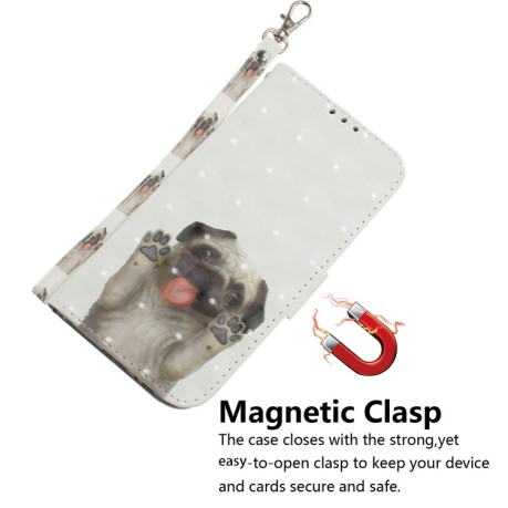 Чохол-книжка 3D Colored Horizontal для Xiaomi Redmi Note 14S/ 13 Pro 4G / POCO M6 Pro 4G - Pug