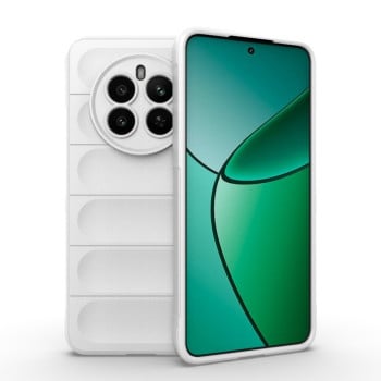 Силіконовий чохол Magic Flannel для Realme 12+ 5G/12 4G/13 4G - білий