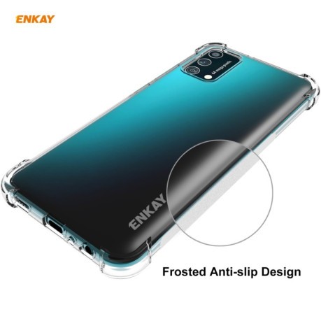Протиударний чохол ENKAY Clear для Samsung Galaxy A02s - прозорий