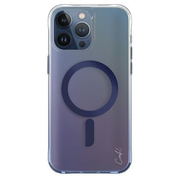Оригінальний чохол Uniq Coehl Dazze Magnetic Charging для iPhone 15 Pro - blue/azure blue