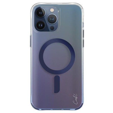 Оригінальний чохол Uniq Coehl Dazze Magnetic Charging для iPhone 15 Pro Max - blue/azure blue