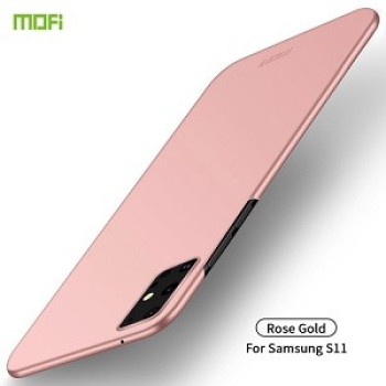 Ультратонкий чехол MOFI Frosted Samsung Galaxy S20 Plus - розовое золото