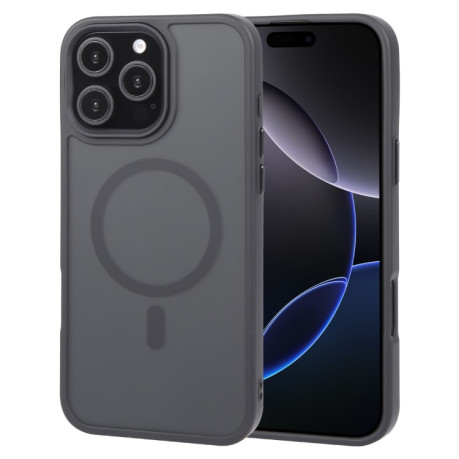 Чехол GEBEI Skin Feel MagSafe Magnetic для  iPhone 16 Pro - черный