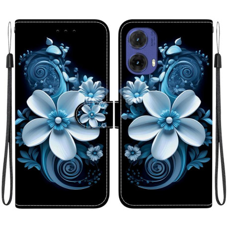 Чохол-книжка Colored Drawing Series Motorola Moto G85 5G - Orchid