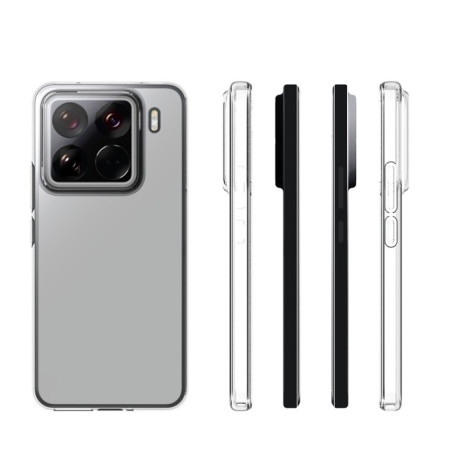 Протиударний чохол Waterproof Texture для Xiaomi 15 Pro - прозорий