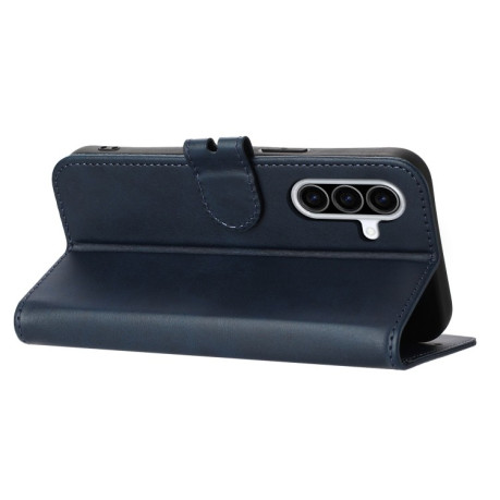 Чехол-книжка Happy Cat Pattern на Samsung Galaxy A26 5G / A17 5G - синий