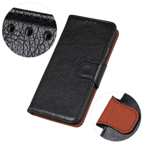 Чохол-книга Mirren Crazy Horse для Xiaomi Poco F7 Pro / F7 Ultra Global - чорний