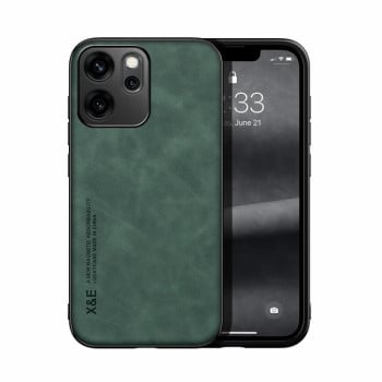 Противоударный чехол Skin Feel Magnetic для OPPO  Reno14 F 5G — зелёный