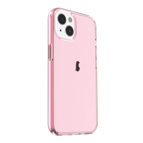 Противоударный чехол Terminator Style для iPhone 15 Plus - розовый