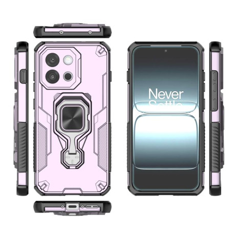 Противоударний чехол Metal Kickstand TPU Hybrid PC для OnePlus 13T - фіолетовий