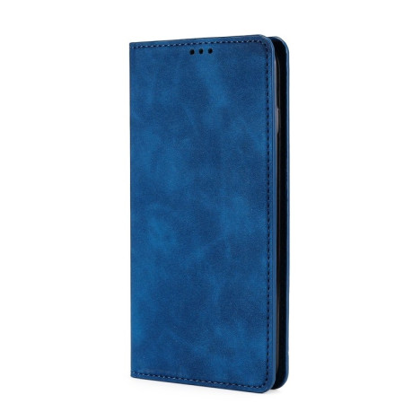 Чехол-книжка Retro Skin Feel Business Magnetic на Realme 9i - синий