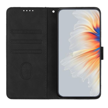 Чохол-книжка Skin Feel Heart Amile для Infinix Note 50 Pro 4G - чорний
