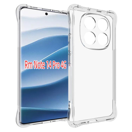 Протиударний чохол Thickening на Xiaomi Redmi Note 14 Pro 4G - прозорий