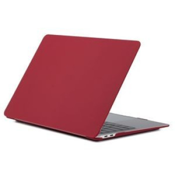 Чехол Soft Touch Matte Style для MacBook Air 13 (2018) Винно-красный