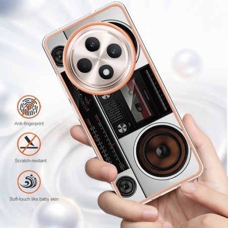 Протиударний чохол Electroplating IMD для OPPO Reno12 F/12 FS 5G - Radio