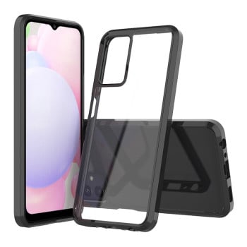 Акриловий протиударний чохол HMC з посиленим захистом кутів на Samsung Galaxy A13 4G - чорний