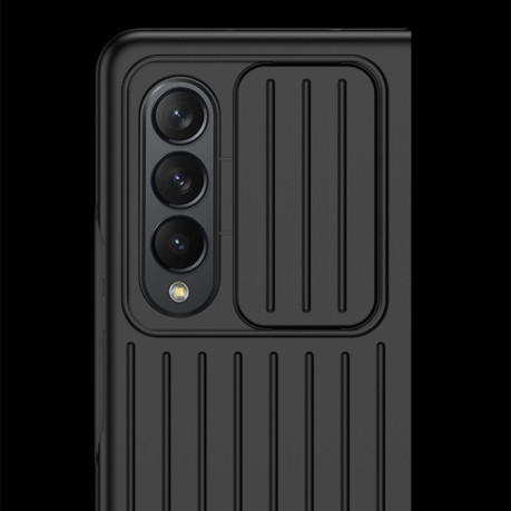 Протиударний чохол Luggage для Samsung Galaxy Fold4 5G - чорний
