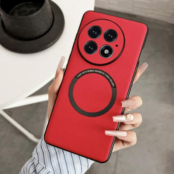 Противоударный чехол MagSafe Magnetic на OnePlus 13 - красный