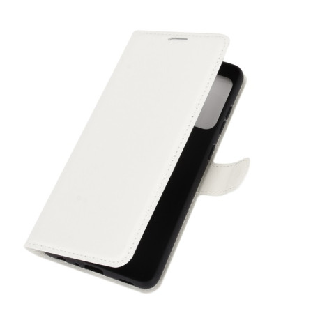 Чохол-книжка Litchi Texture Samsung Galaxy A72 - білий