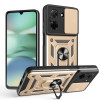 Противоударный чехол Sliding Camshield для Redmi A5 4G - золотой