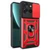 Протиударний чохол Camera Sliding для Motorola Edge 50 Neo - червоний