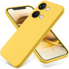 Силиконовый чехол Solid Color Liquid Silicone на OnePlus Nord 3 / Ace 2V - желтый