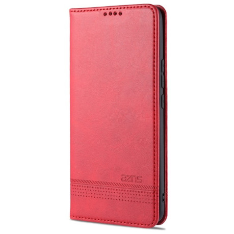 Чехол-книжка AZNS Magnetic Calf на Xiaomi Mi 11 - красный