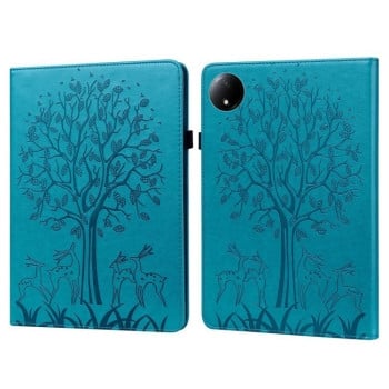 Чохол-книжка Tree Deer Embossed Leather для Xiaomi Redmi Pad SE 8.7 - синій