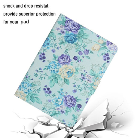 Чехол-книжка Flower Pattern для iPad Mini 4 / 3 / 2 / 1 - Purple Flower