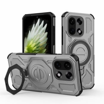 Противоударный чехол J-20 Solid Color MagSafe Magnetic на OnePlus 15 5G — серый