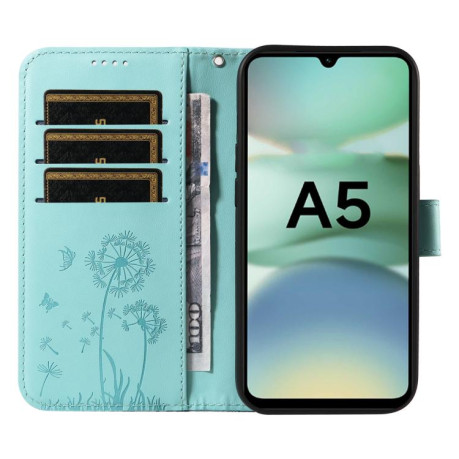 Чехол-книжка Dandelion Embossed Pattern Flip Leather для Redmi A5 4G 173.3mm Global - зеленый