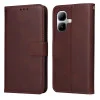 Чехол-книжка Classic Calf Texture на Infinix Smart 20 4G — коричневый
