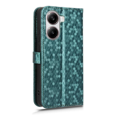 Чохол-книжка Honeycomb Dot для Xiaomi Poco X7 Pro 5G - зелений