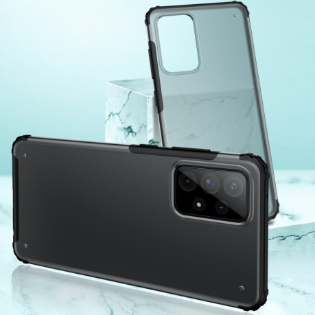 Ударозащитный чехол Four-corner на Samsung Galaxy A72 - черный