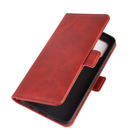 Чехол-книжка Dual-side Magnetic Buckle для Samsung Galaxy A31 - красный