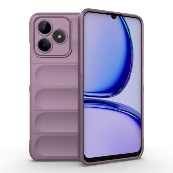 Силиконовый чехол Magic Flannel для Realme C53/C51 - фиолетовый