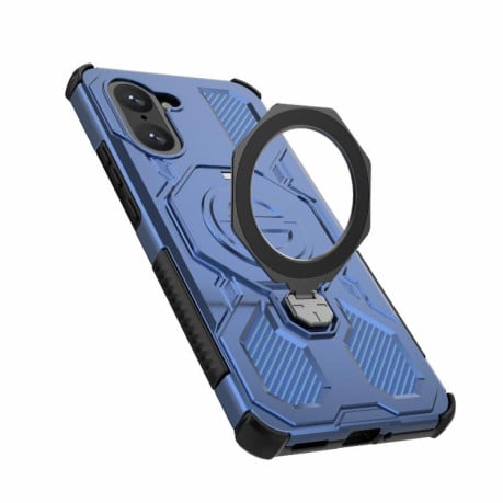 Противоударный чехол J-20 Solid Color MagSafe Magnetic на OnePlus Ace 5 Racing 5G / Nord CE5 - синий