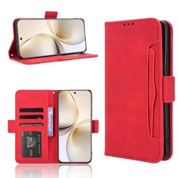 Чехол-книжка Skin Feel Calf на Realme 14 Pro+ - красный