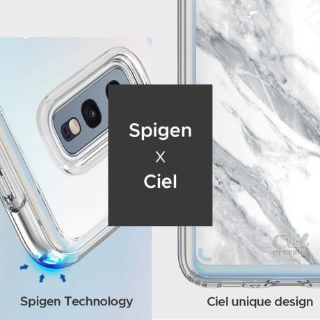 Оригинальный чехол Spigen Ciel для Samsung Galaxy S10e Marble