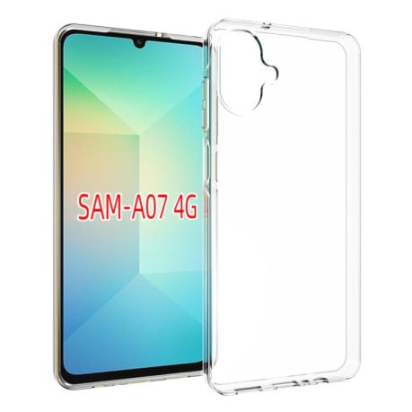 Силиконовый прозрачный чехол Waterproof Texture на Samsung Galaxy A07 4G